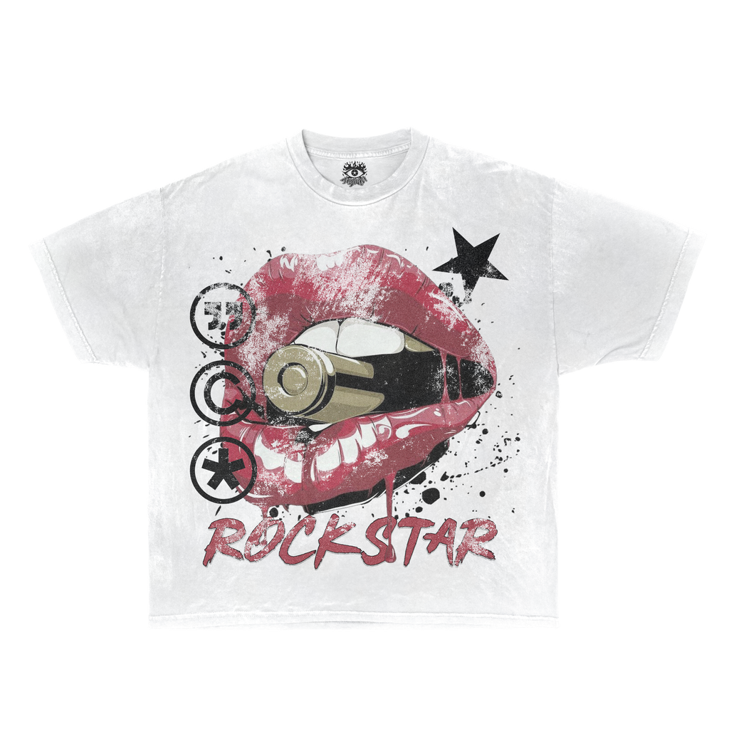 Rockstar Streetwear Cotton Tee - Casual