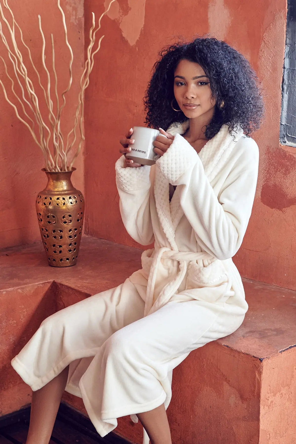 Bianca - Women's Ultra Soft Plush Bathrobe