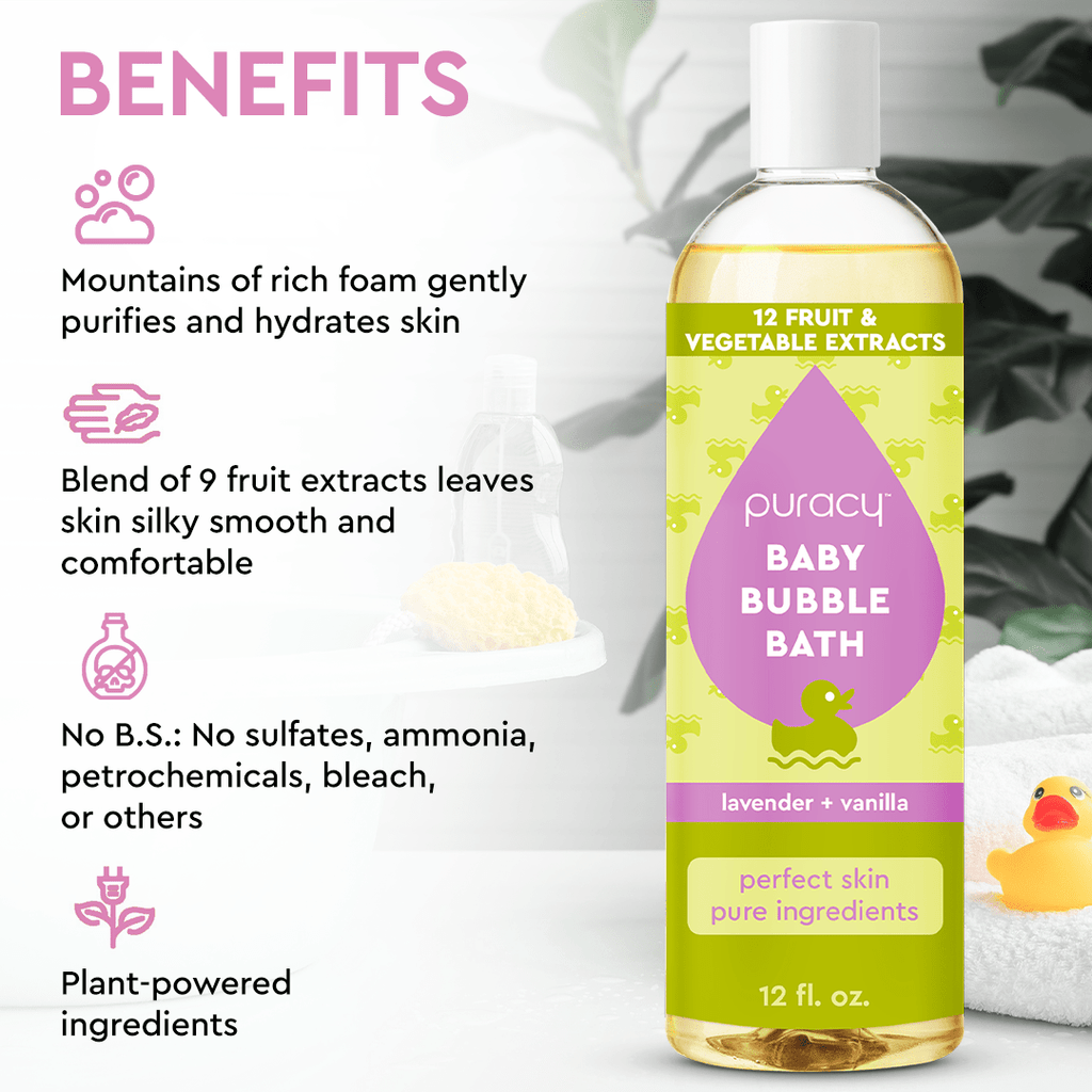 Puracy - Baby Bubble Bath (Hypoallergenic)