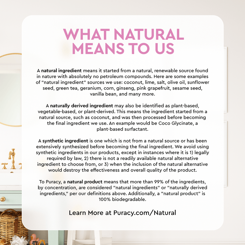 Puracy - Baby Bubble Bath (Hypoallergenic)