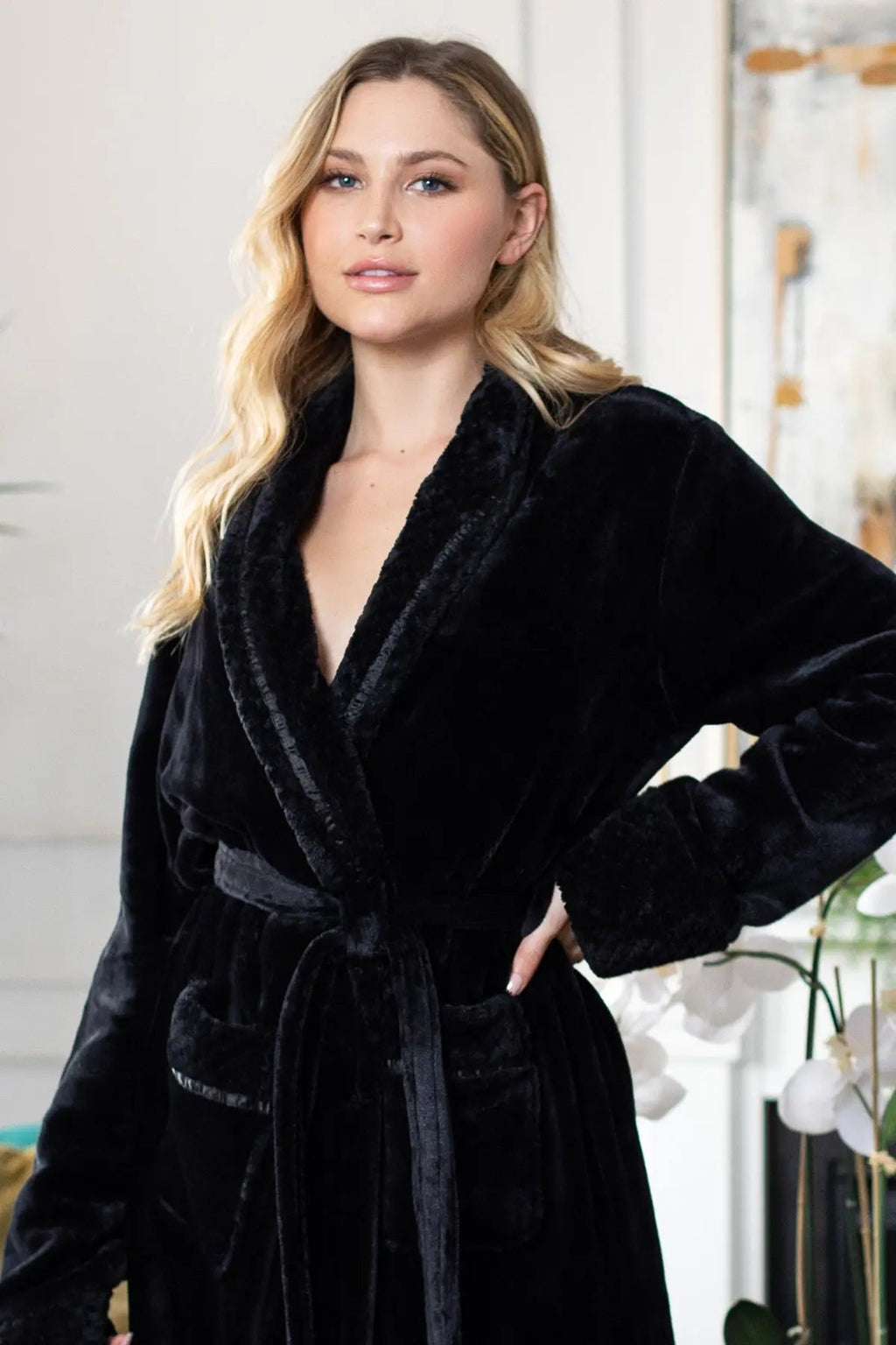 Bianca - Women's Ultra Soft Plush Bathrobe