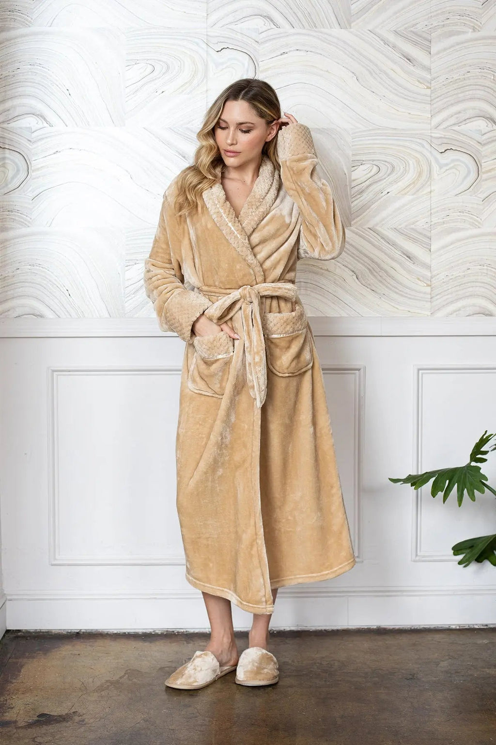 Bianca - Women's Ultra Soft Plush Bathrobe