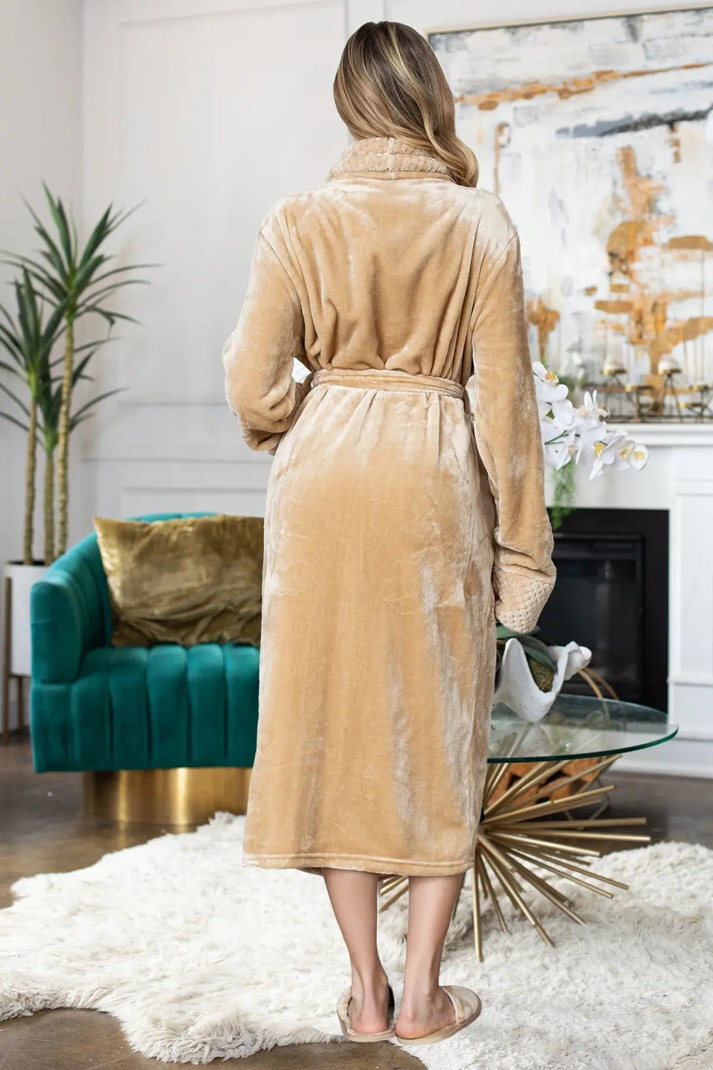 Bianca - Women's Ultra Soft Plush Bathrobe