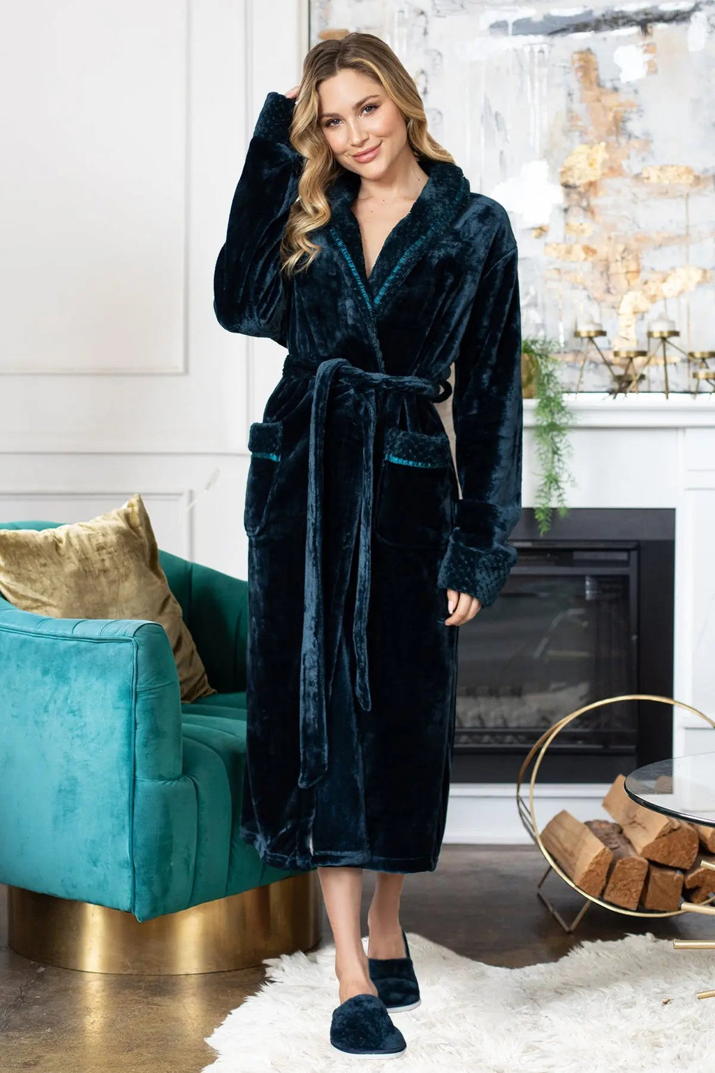 Bianca - Women's Ultra Soft Plush Bathrobe