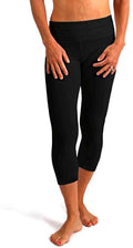 Gabrielle - Women's Bamboo Viscose/Cotton Capri Style Leggings