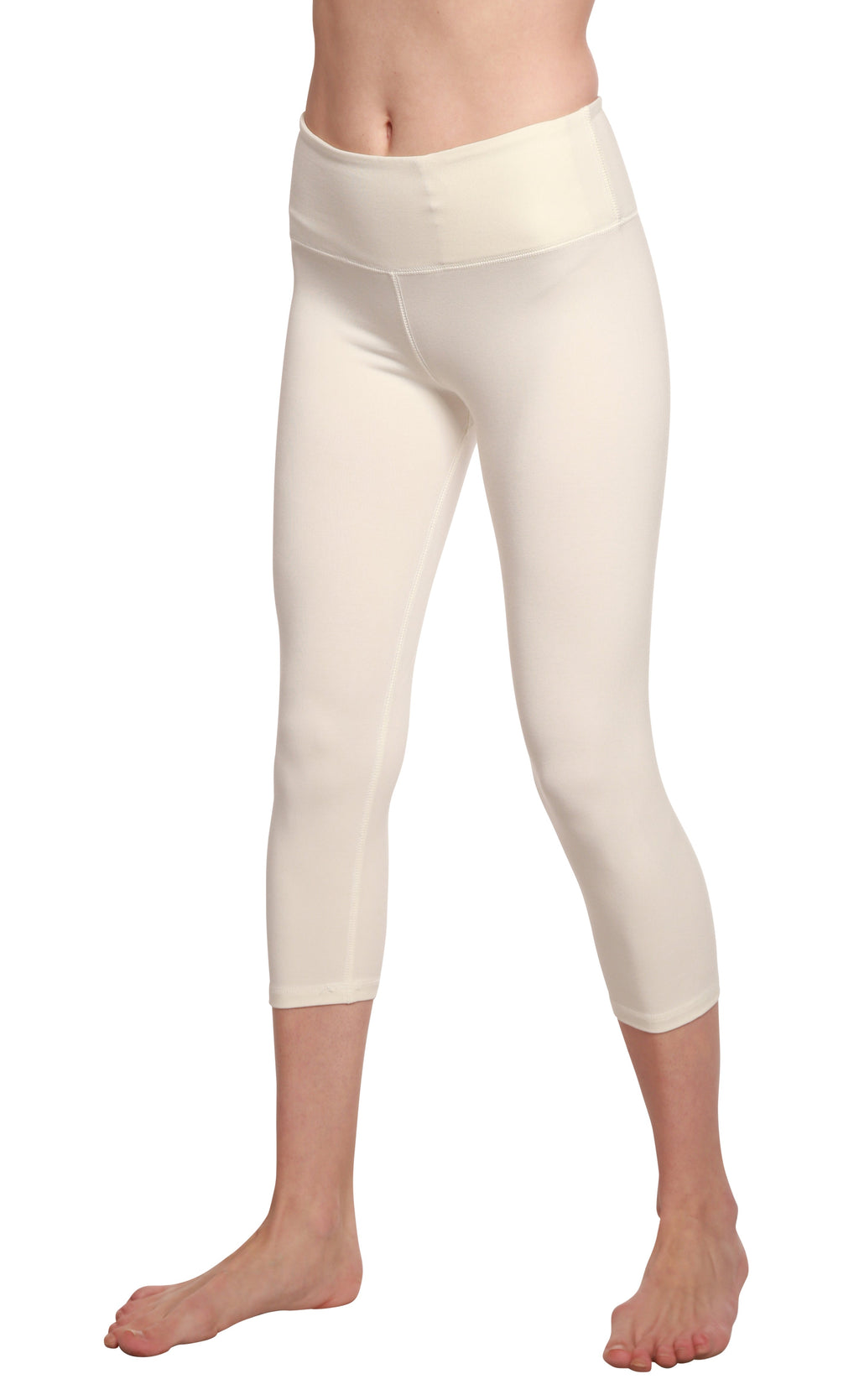 Gabrielle - Women's Bamboo Viscose/Cotton Capri Style Leggings