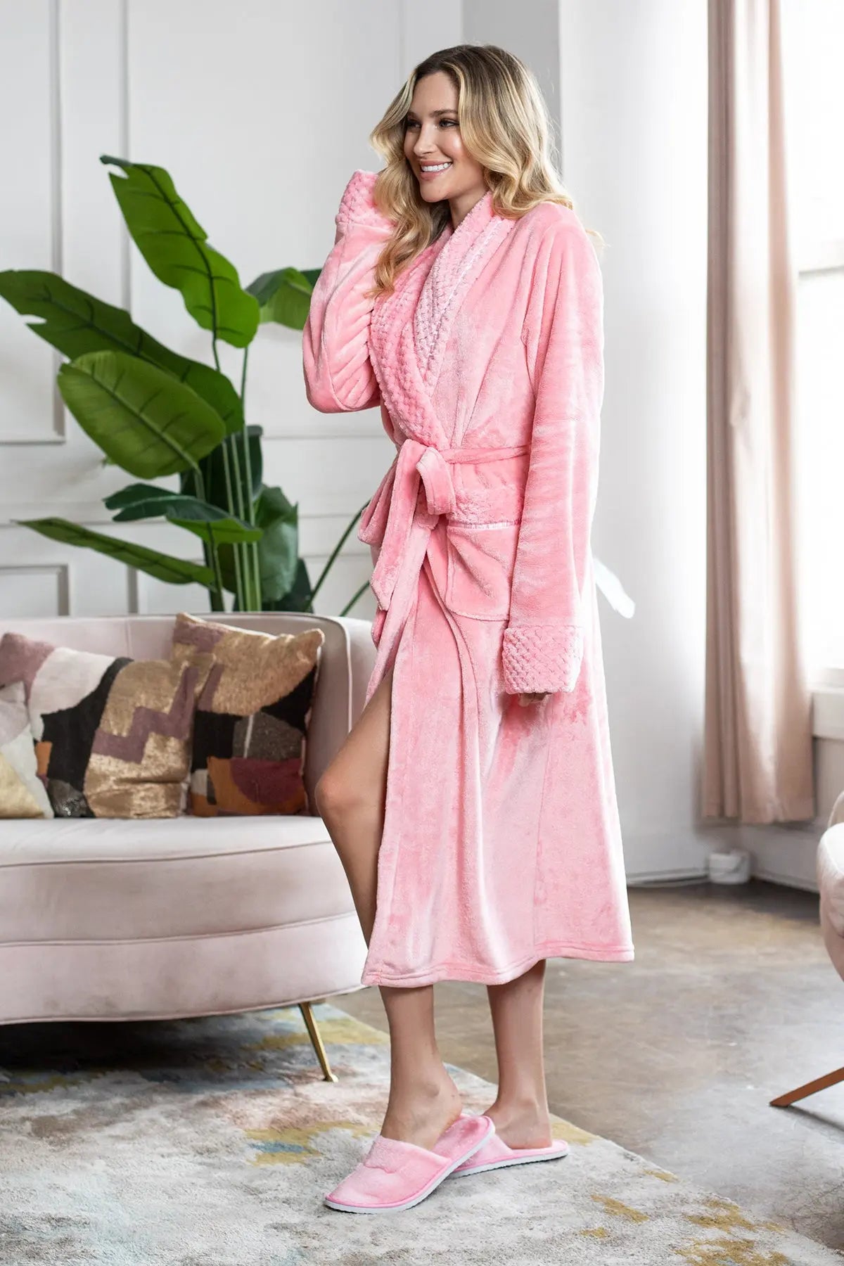 Bianca - Women's Ultra Soft Plush Bathrobe